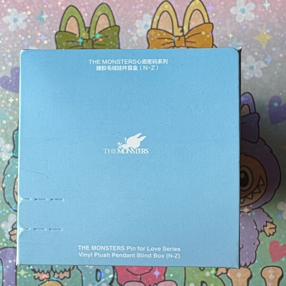 👹Y👹 POP MART THE MONSTERS PIN FOR LOVE SERIES VINYL PLUSH PENDANT BOX 👹Y👹 NWT - Picture 8 of 16